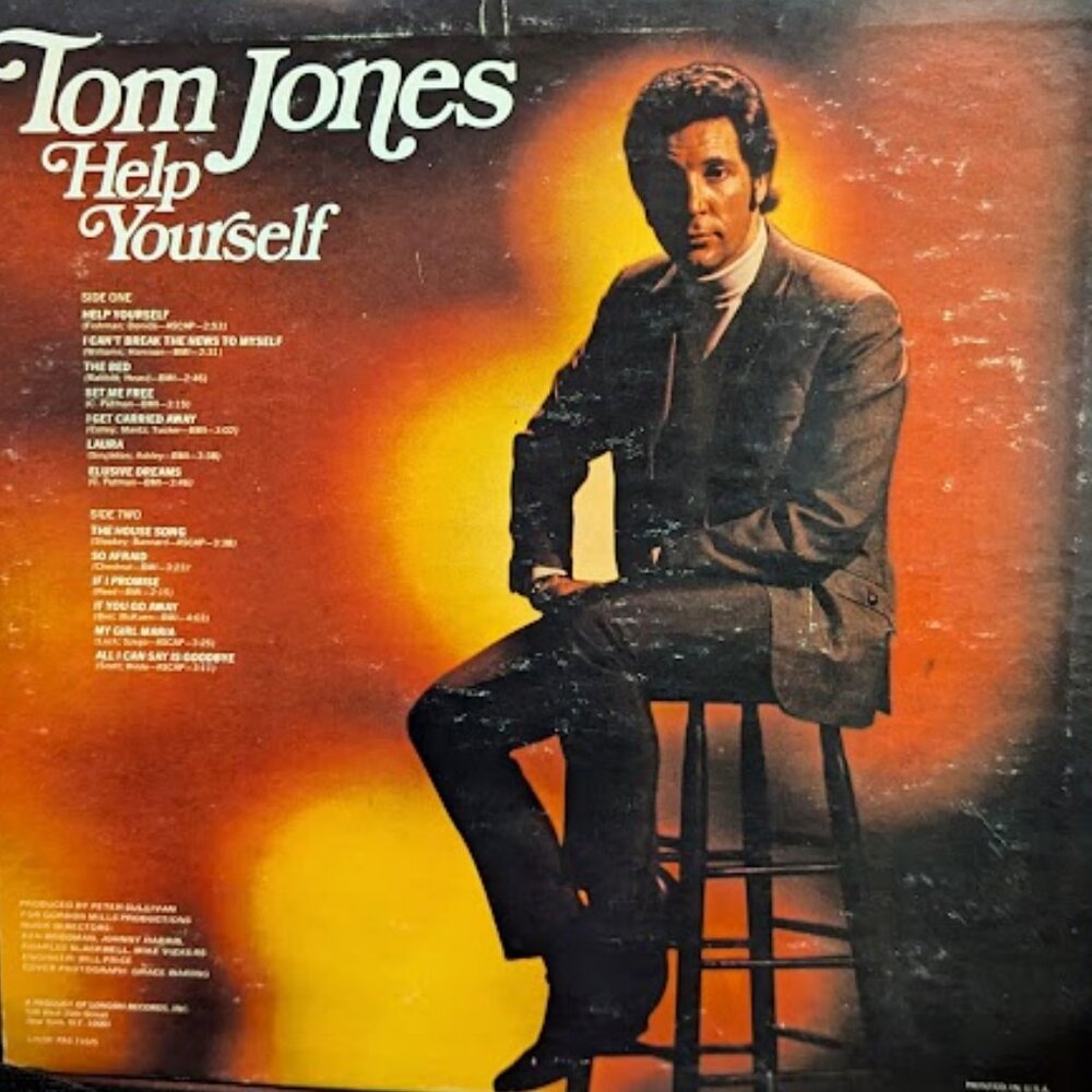 Tom Jones "Help Yourself" London Records 1969 VTG Vintage Vinyl Record Album LP